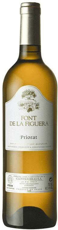 Font de la Figuera Blanco 2024 - Vino blanco español de Clos Figueras, 14,50% vol.