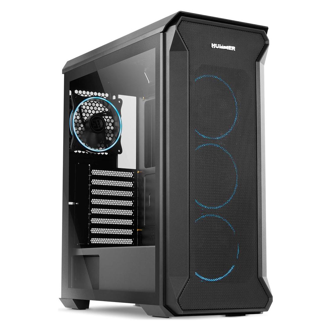 Nox Hummer Quantum Mini Tower (ATX, ITX, mATX) (NXHUMMERQUANTUM)
