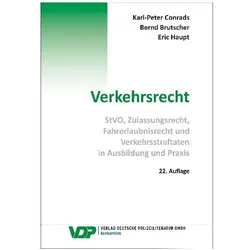 Verkehrsrecht, Fachbücher von Eric Haupt, Karl-Peter Conrads, Bernd Brutscher