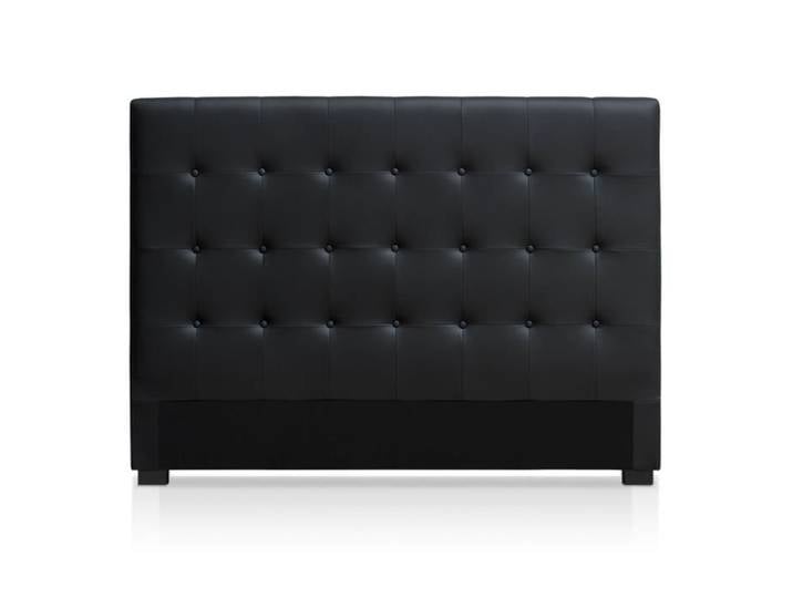 MENZZO Tête de lit Luxor 160cm Noir - Simili & P.U. L160 x P8 x H120 cm