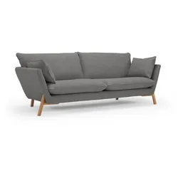 Nordic Collection Sofa Hasle Stoff Warm Zinc 2-Sitzer