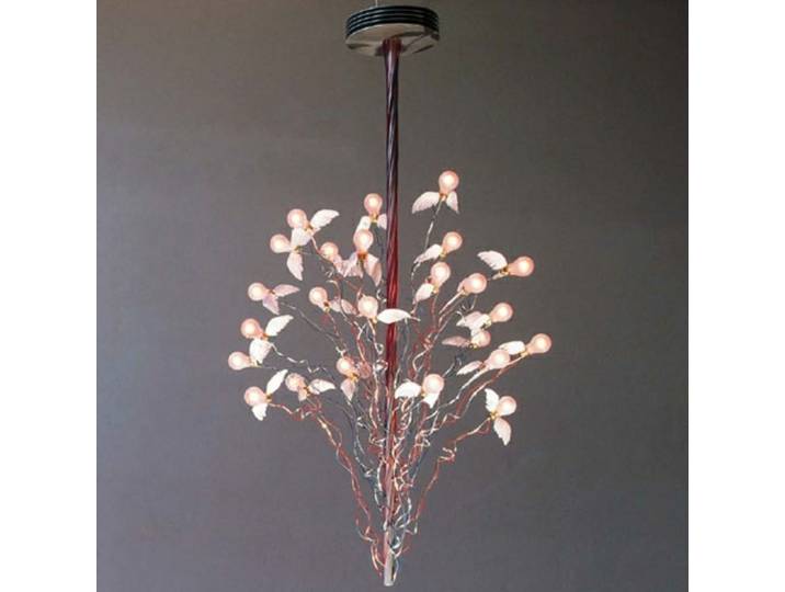 Suspension Birds Birds Birds, rouge/bleu, 190 cm - Ingo Maurer - Salon / séjour - Autres