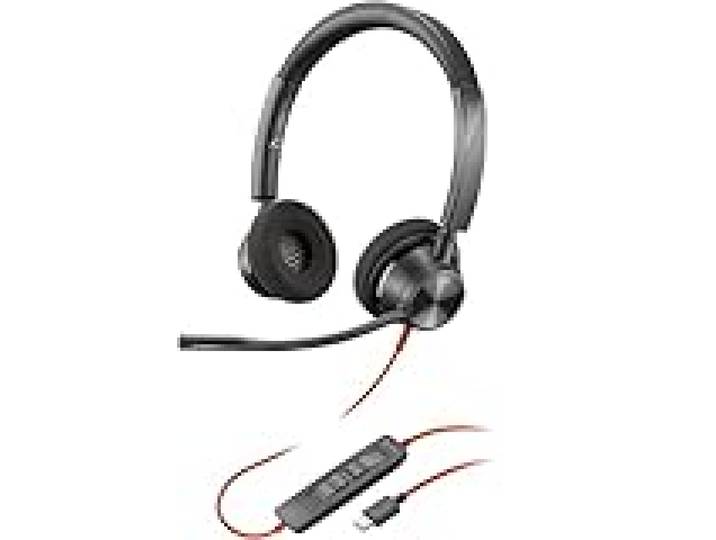 Poly Headset Blackwire C3320 Stereo USB-C/A