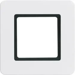 Berker Rahmen 1-fach pws-samt LED-Beleuchtung 10116109