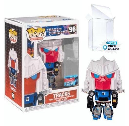 Funko Pop! Transformers Tracks 96 2021 Herfstconventie Limited Edition Vinyl figuur