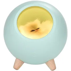 VR Shinecon, Nachtlicht, Nachtlicht Modell Sleepy Cat Blau