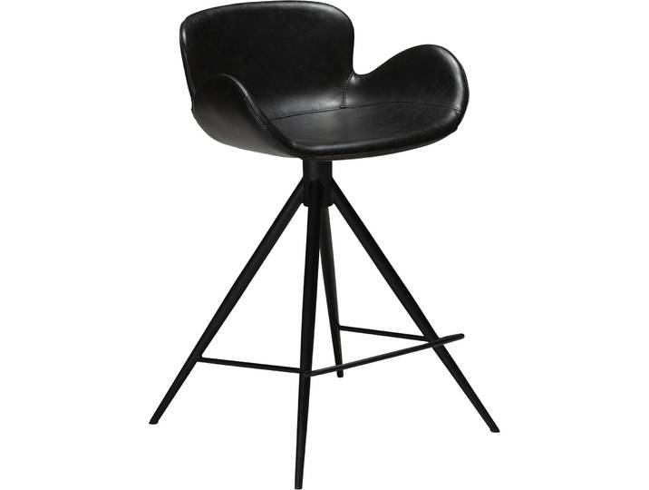 DAN-FORM Barhocker 2er Set - Farbe: black - Material: Kunstleder - 984