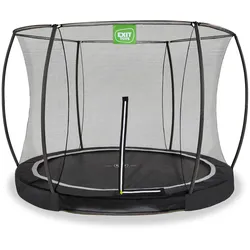 EXIT Black Edition Bodentrampolin ø244cm - schwarz
