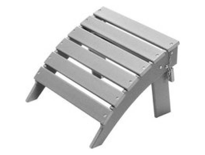 VEVOR Fußstütze für Adirondack-Stühle, 430x480x330 mm, klappbarer Adirondack-Ottomane aus HDPE-Kunststoff, Gartenstuhl, weit verbreitet für Außenbereich, Veranda, Pool, Rasen, Hinterhof, grau