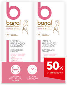 Barral Pack Loção Prevenção Estrias Mother Protect 200 ml x 2