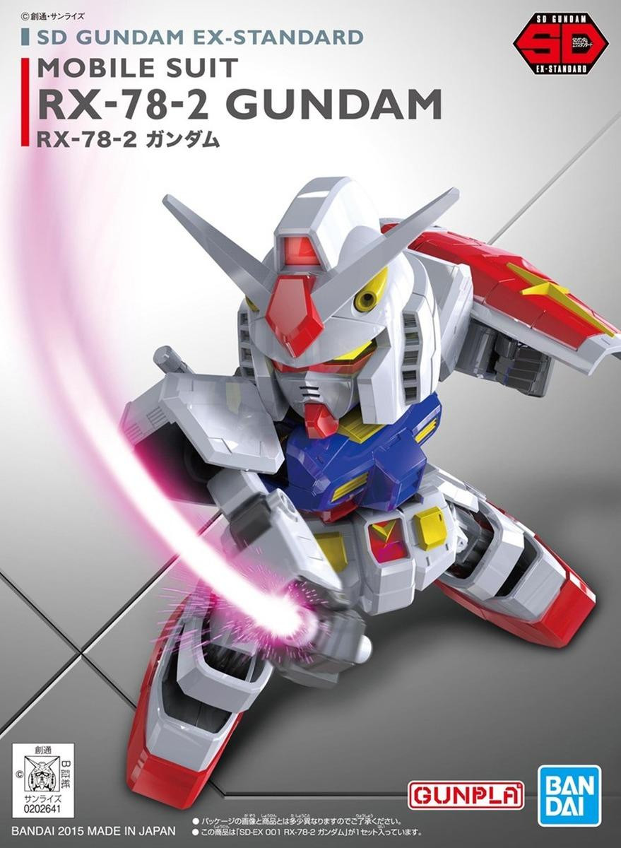 Bandai SD Gundam Ex-Standard RX-78-2 Gundam Modelbouwset
