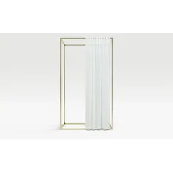 como Schlaufenschal mit verdeckten Schlaufen  Sandra ¦ weiß ¦ Maße (cm): B: 140 H: 245