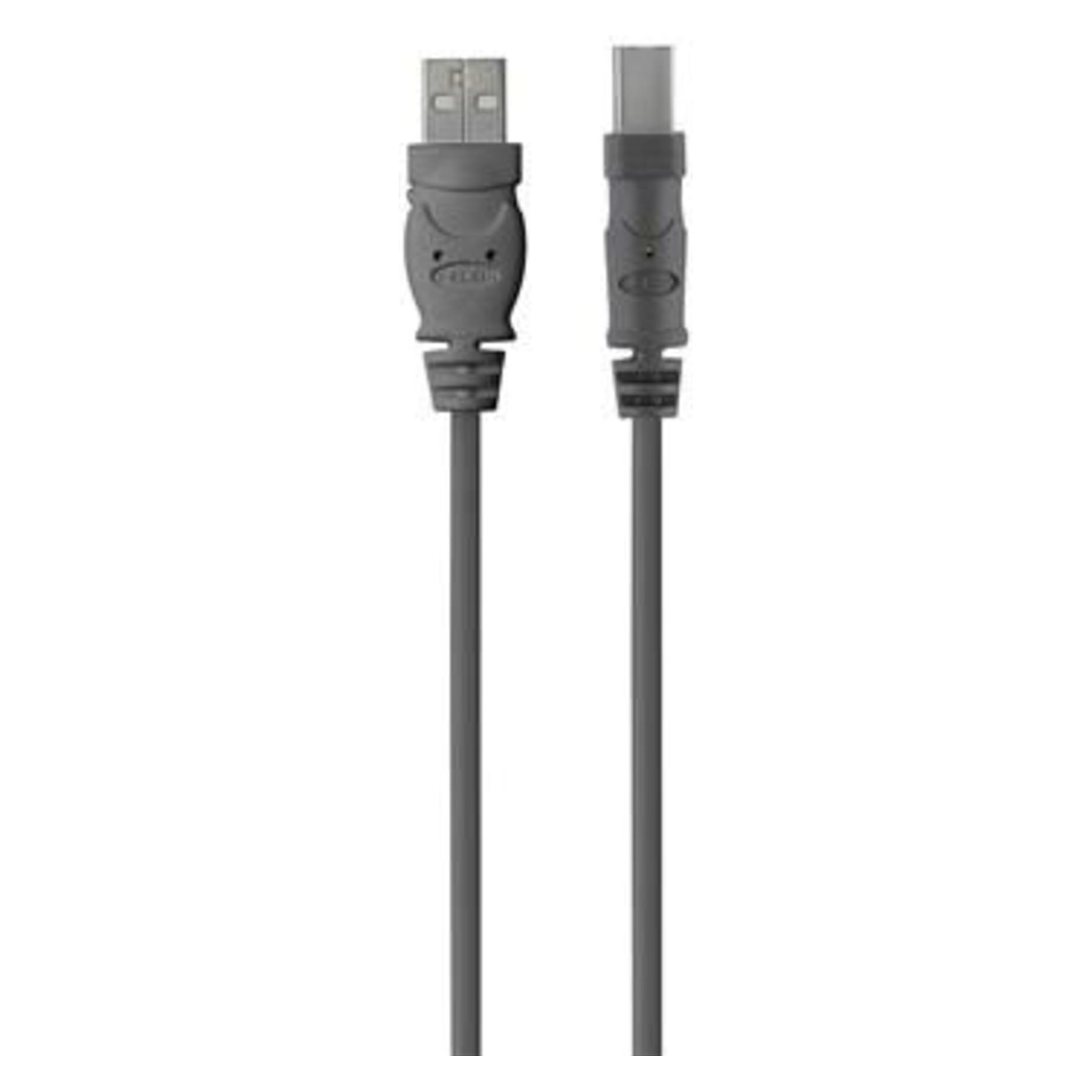 Belkin USB A/B CABLE A/B 4.8M (4.80 m, USB 2.0, 2.50 W) (F3U154BT4.8M)