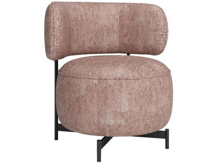 Joop! Sessel, rose, Metall, 68x75x68 cm, Blauer Engel, Goldenes M, Emas, Lederauswahl, Stoffauswahl, Wohnzimmer, Sessel, Sonstige Sessel