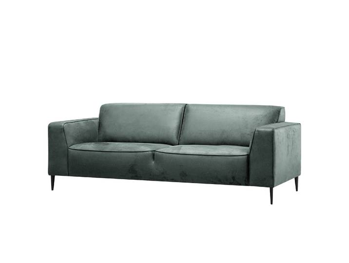 Sofa Chaides 3-Sitzer Grau Mischgewebe Bulan 228cm Keine Funktion Industrial