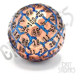 Glass Staff CritStones D100 dés Métal Hextech Orb