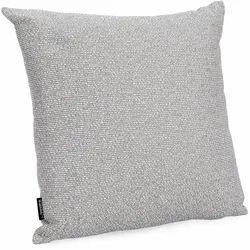 Outdoor Kissen Sirin 2er-Set aus Olefin-Stoff, wasserabweisend, modern, grau, 45x45 cm