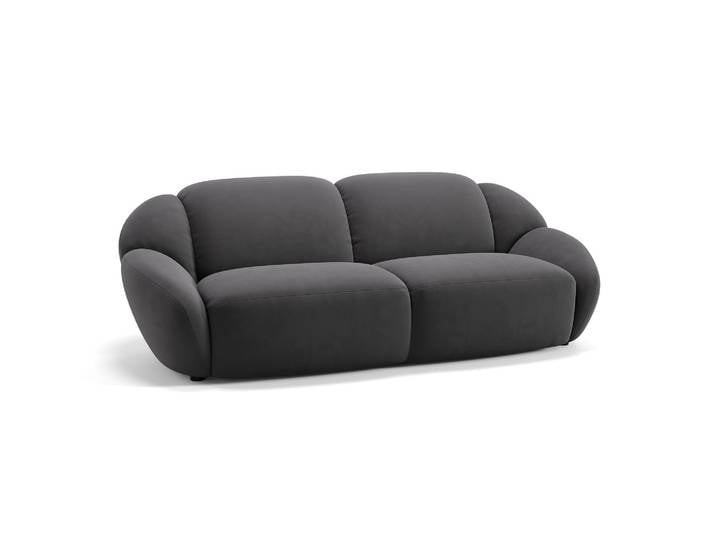 Stoff Designsofa CAPRI 3-Sitzer Sofagarnitur Designercouch Designer Couch