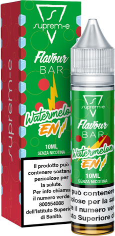 Suprem-e Watermelon Energy Flavour Bar Liquido Mini Shot Mix 10ml Anguria Energy Drink
