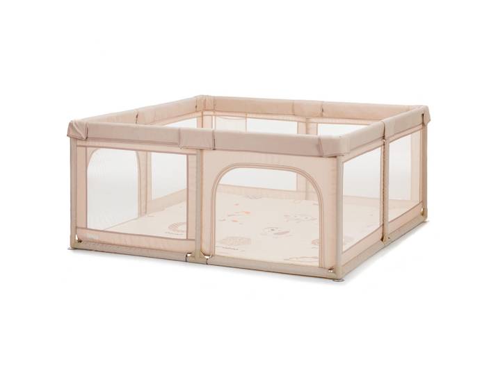 Fillikid Laufgitter Malta, Beige, 156x68x156 cm, Babymöbel & Kindermöbel, Babyzimmer, Laufgitter
