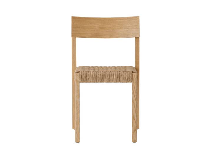 Audo Copenhagen Mauro Stuhl Natural oak-paper cord