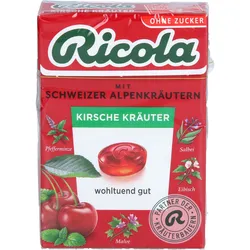 Ricola Oz Box Kirsche Kräuter 50 G