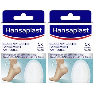Hansaplast Blasenpfl Ferse x2 2x5 St Pflaster