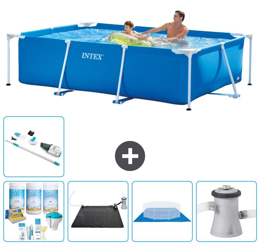 Rechteckiger Frame Pool - 260x160x65 cm - 6-teilig S20825