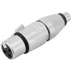 NEUTRIK Adapter XLR(F)/Cinch(F) NA2FPMF
