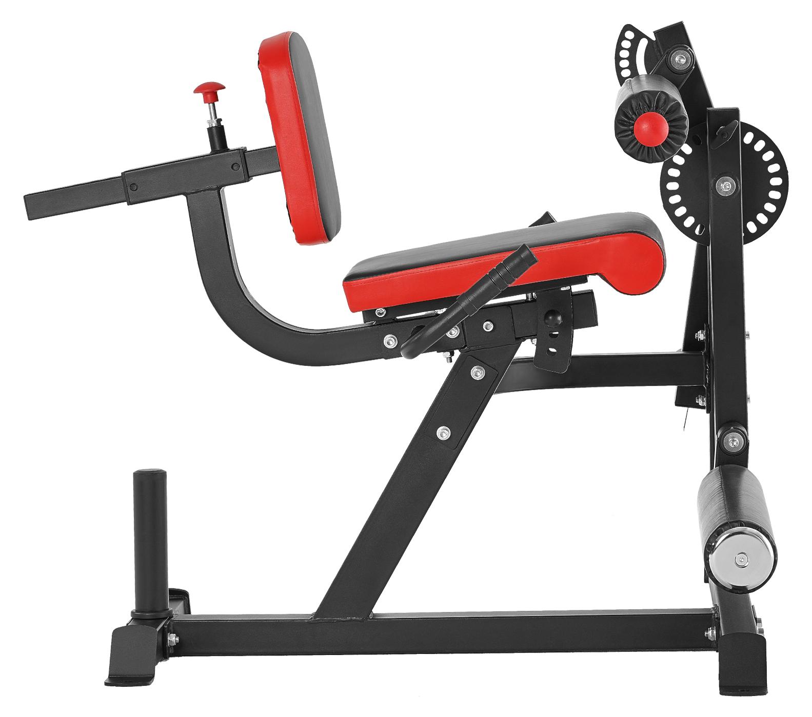 sitzende Beinstrecker und Curl-Maschine Trainingsgerät Beinpresse Beintrainer (317 kg belatbar), verstellbare Bein-Trainingsbank, Bein-Drehstrecker Krafttrainingsgerät für Heim-Fitnessstudio
