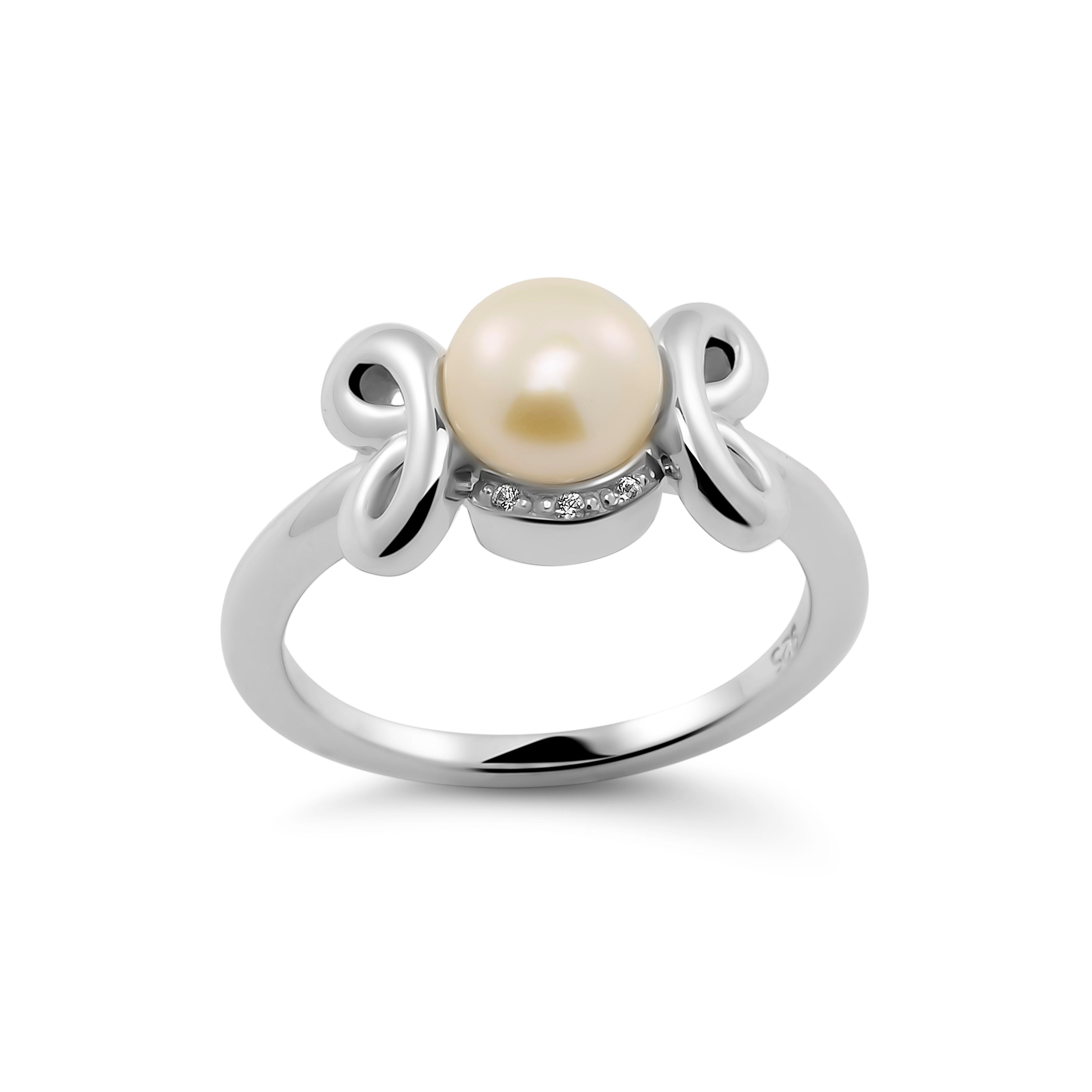 Orphelia 'Elisabeth' Dames 925 Sterling Zilveren Ring - Zilver ZR-7511