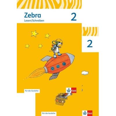 Zebra. Neubearbeitung. Paket 2. Schuljahr (Heft Sprache, Heft Lesen/Schreiben zur Ausleihe), Set von , Klett Schulbuchverlag, 978-3-12-270875-7