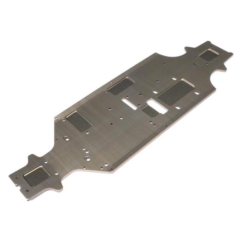 HB D8 Main Chassis (4mm/Hard Anodized) (67349)