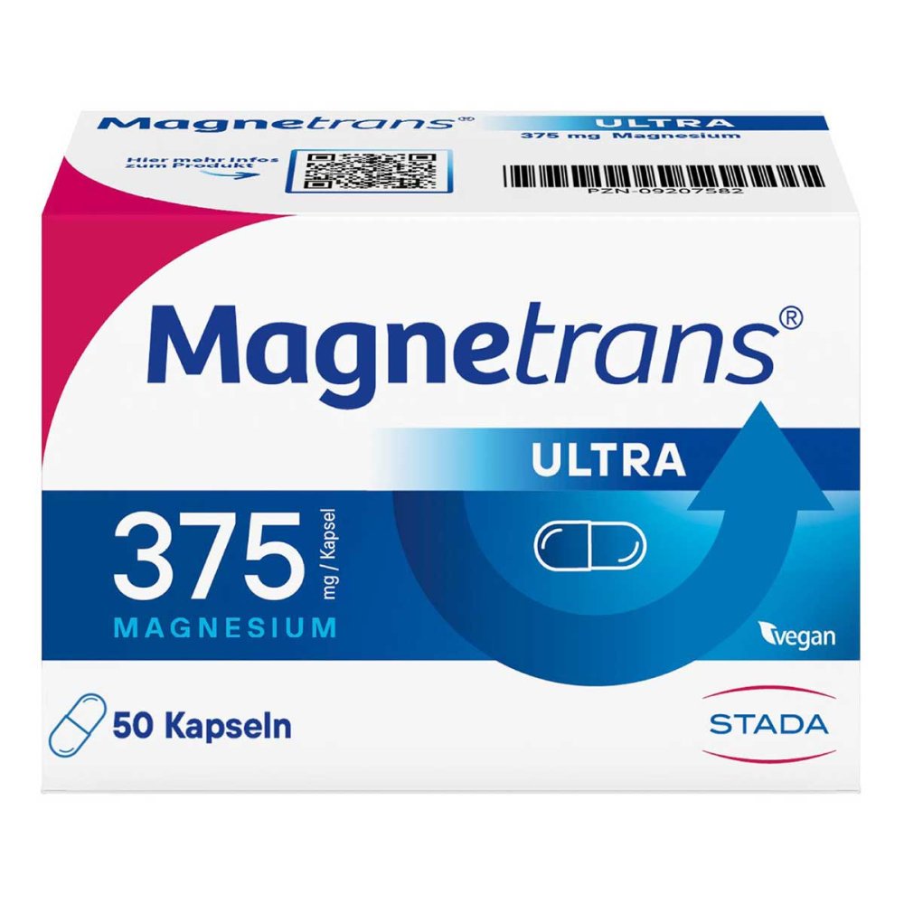 STADA Consumer Health Deutschland GmbH Magnetrans 375mg ultra Magnesium Kapseln 09207582