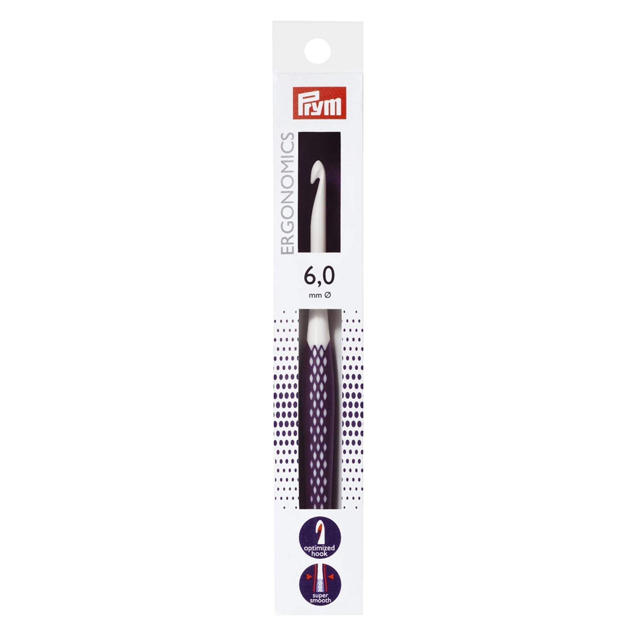 Prym Häkelnadel ergonomics 6.00 mm, 17 cm (218488)