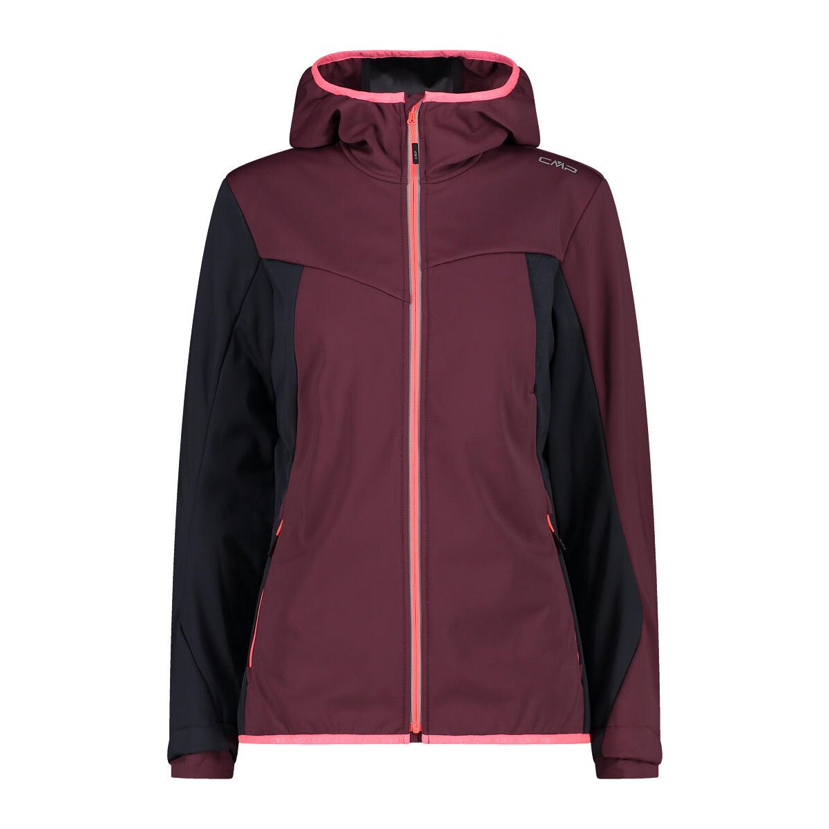 CMP Woman Jacket FIX Hood burgundy (C919) 46 33A2606-C919-46