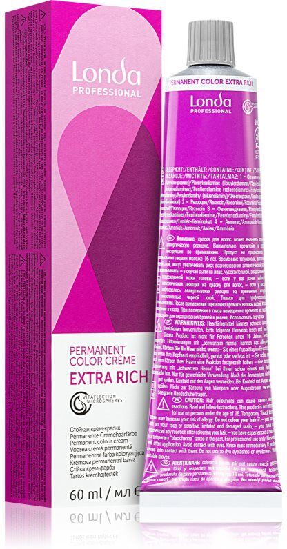 Londa Professional Permanent Color Extra Rich Permanent-Haarfarbe 8/65 60 ml