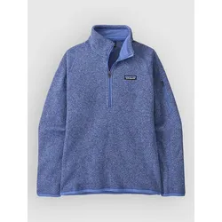 Patagonia Better Sweater 1/4 Half-Zip Fleece Pullover diver blue Gr. S