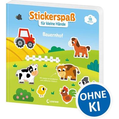 Stickerspaß für kleine Hände - Bauernhof