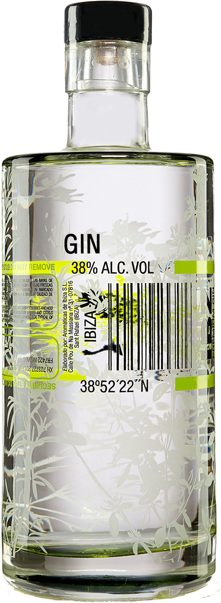Marí Mayans Gin IBZ Ibiza Premium 38% Vol. aus Spanien