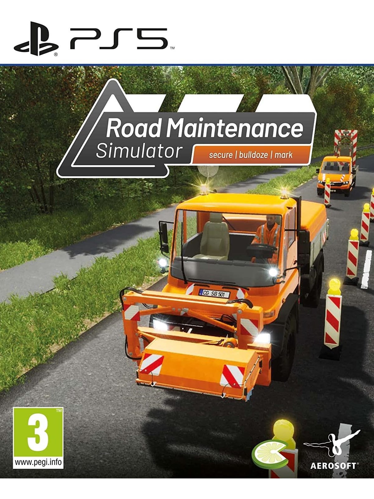 Road Maintenance Simulator - Sony PlayStation 5 - Simulator - PEGI 3