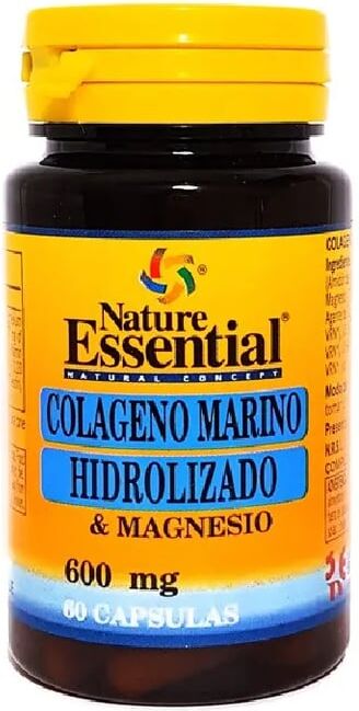 Nature Essential Colagénio Marinho Hidrolisado & Magnésio 60 Caps