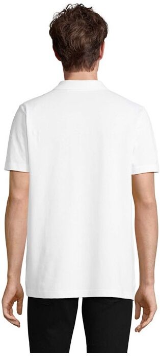 Polo unisexe personnalisé PULSE blanc