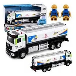Lean Toys Metalltankwagen mit Licht- und Soundantrieb