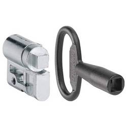 Hager MES-PHZ4K8 Profilhalbzylinder- einsatz 4-kant 8mm Profilhalbzylinder 1 St.