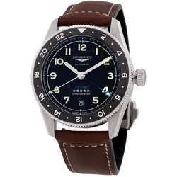 Longines L3.802.4.53.2 Spirit Zulu Time Automatic Zulu Time Men's Watch