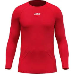 JAKO Seamless langarm Funktionsshirt Kinder 100 - rot XXS