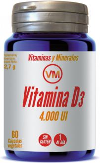 Ynsadiet Vitamin D3 4,000 IU 60 Vegetable Capsules