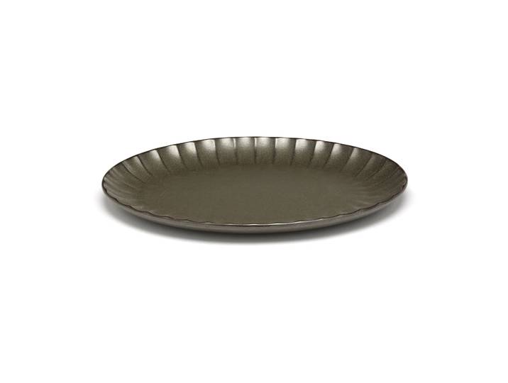 Serax Assiette ovale Inku S 17,5x25 cm Vert