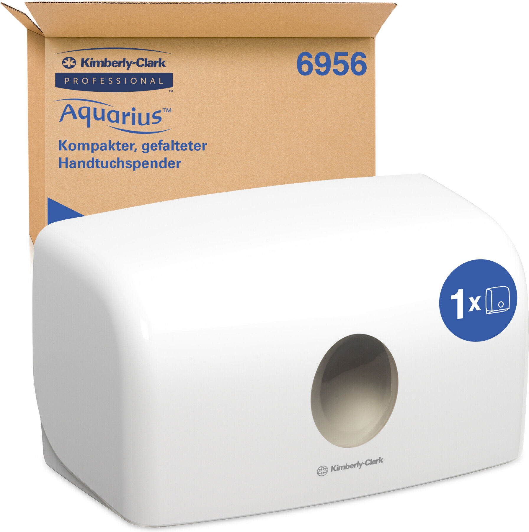 Aquarius Handtuchspender, Papierhandtuchspender, weißer (6956)